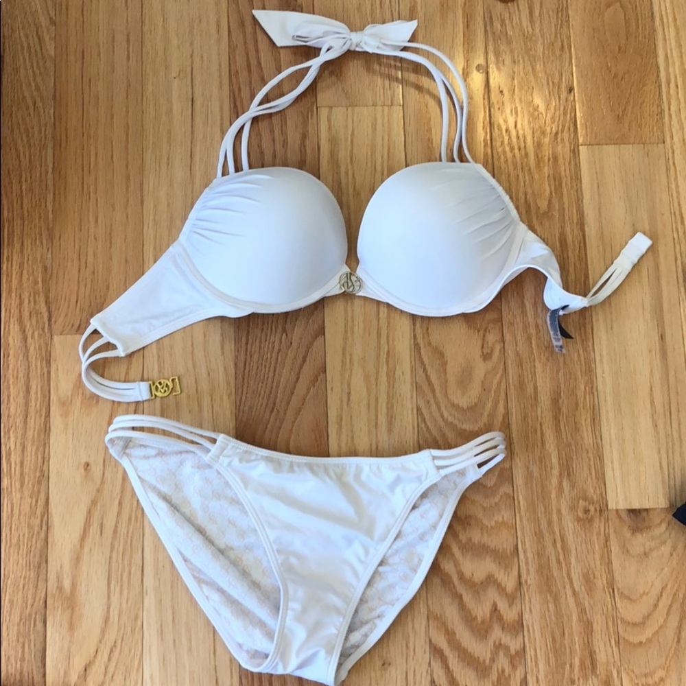 Victoria Secret White Push-up Bikini